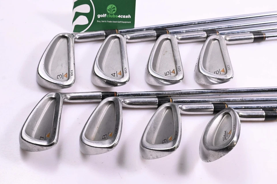 Titleist DCI Gold Irons / 3-9i+SW / Regular Flex Titleist Tri Spec Shafts - Image 2 of 4
