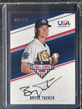 Tucker, Bryce - 2018 USA Baseball - Autograph - 403/499