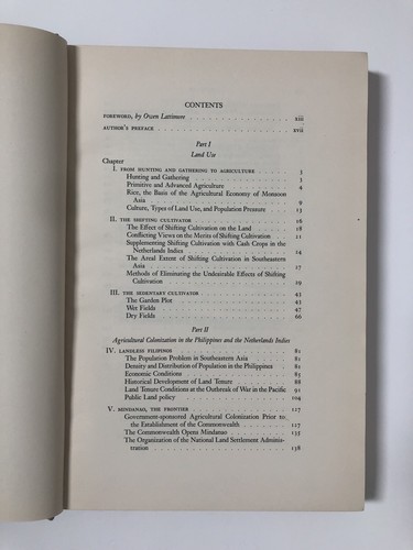 Pioneer Settlement in the Asiatic Tropics by Karl J. Pelzer (1945, Hardcover) - Picture 6 of 20