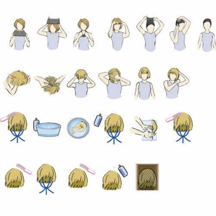 New Fashion Gorgeous Long Natural Brown Wavy Women's Wigs 16 In - Image 4 of 4