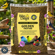 Wild Delight Golden Finch Wild Bird Food Nyjer Seed Blend 5lb Bag