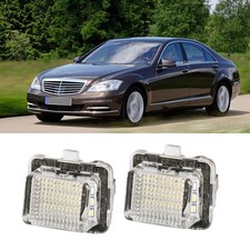 LED Kennzeichenbeleuchtung E-Zulassung für Mercedes S-Klasse Limo. W221 2010-13