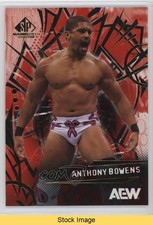 2025 SP Game Used AEW Red Anthony Bowens #45 READ ob9