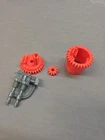 *ORIGINAL PART* Vintage GI Joe Cobra Detonator  *SET OF 3 GEARS With Gun*
