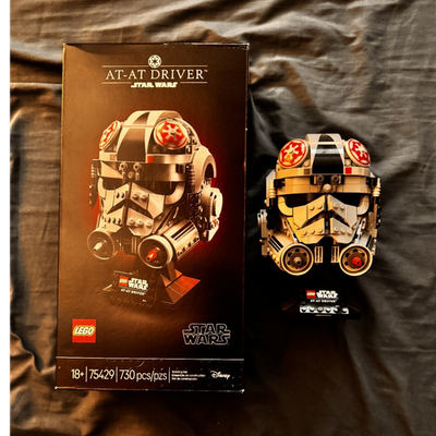 LEGO Star Wars AT-AT Driver Helmet Set 75429, 730 Pieces, Complete
