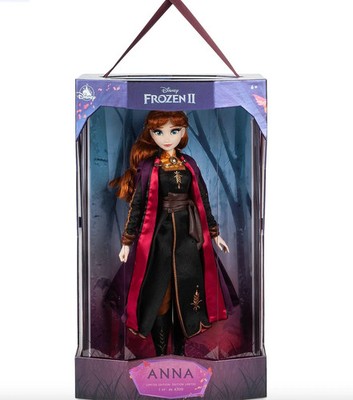 Disney Store Limited Editon Frozen II Anna 17'' Doll NEW