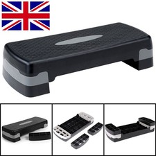 Aerobic Stepper Yoga Step Board Gym Fitness Exercise Cardio Adjustable Blocks