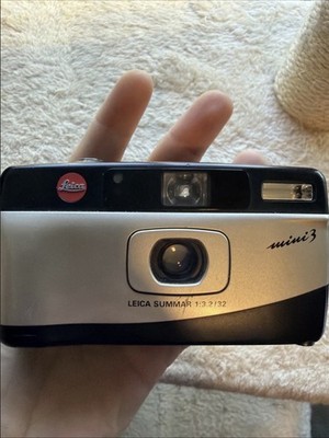 Leica Mini 3 III Gold Point & Shoot 35mm Film Camera JAPAN( NOT  TESTED)