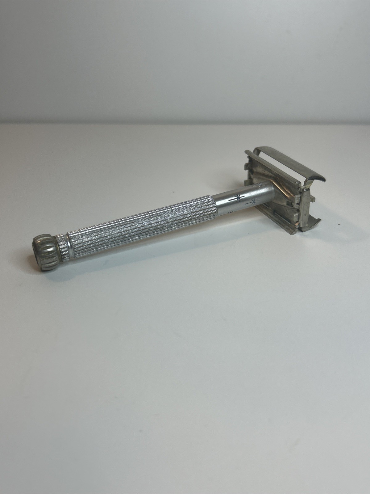 Vintage G4 1961 Ladies Gillette Starburst Safety Razor