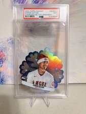 2023 Topps Holiday Shohei Ohtani #MLBDC-2 Oversized Die-cut Ornament Psa 9
