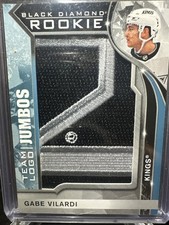 KINGS LOGO Gabe Vilardi ROOKIE 2021-22 BLACK DIAMOND TEAM STANLEY CUP SALE 2