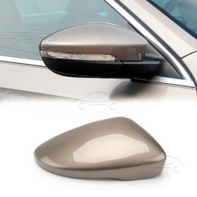 Gold Right Side Mirror Cap Cover For 2012-2016 VW CC VW EOS Scirocco