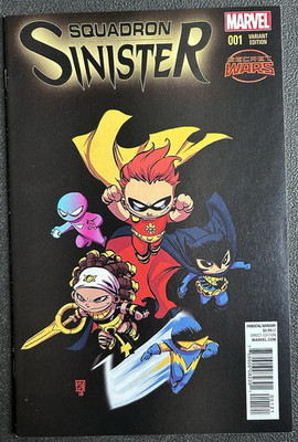 Squadron Sinister #1 2015 Marvel Skottie Young Variant Cover F NM