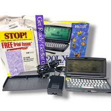 HP 320LX Palmtop PC Windows CE 4MB Complete Box Dock Manuals Tested Working
