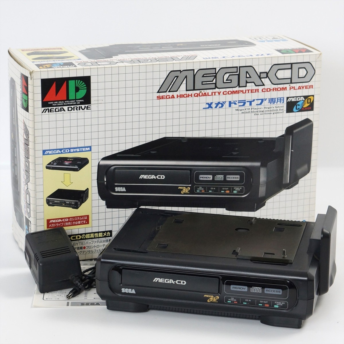 Nintendo Switch SEGA MEGA DRIVE2 MEGA CD2 HAA-2912 SEGA Mega-CD 2 Konsole + Mega Drive 2 + 5 Spiele + Pad +