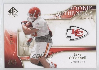 2009 SP Authentic Rookie Authentics Gold 4/50 Jake O'Connell #260 Rookie RC 1j6