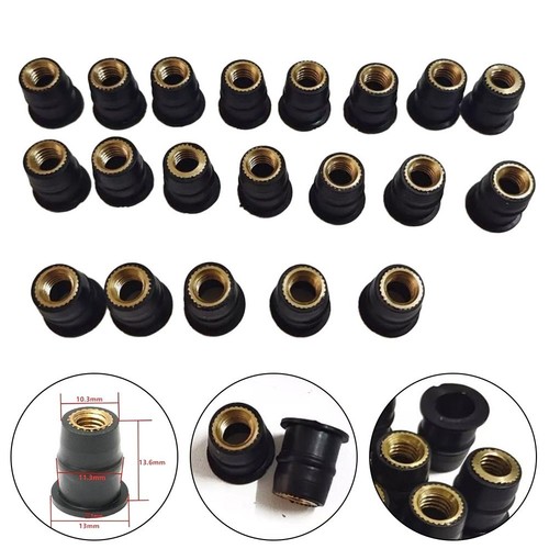 Pack de montage optimal de quincaillerie en caoutchouc 20M6 con?ue pour motos - Photo 5/9
