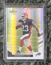 Marshawn Lynch 2007 Score Select #381 SP Rookie Card #/599. rookie card picture