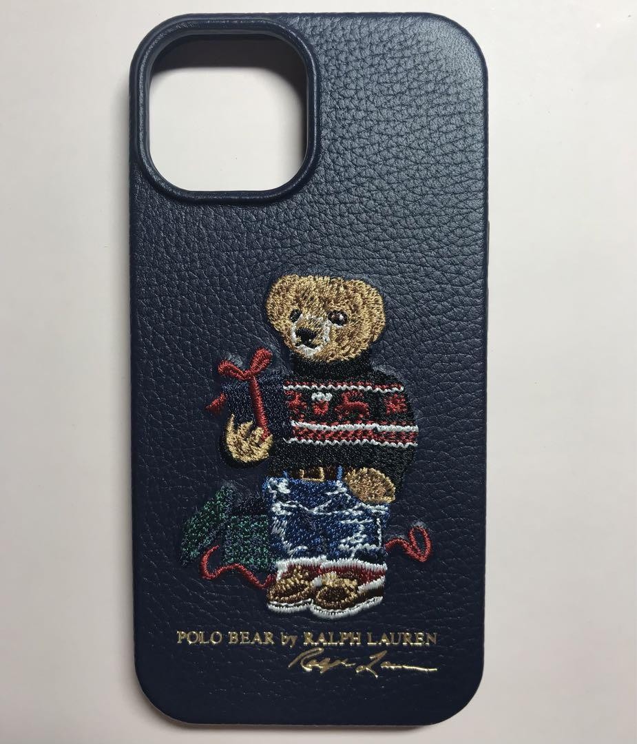 Polo Bear Ralph Lauren iPhone 15 Case Genuine Leather | eBay