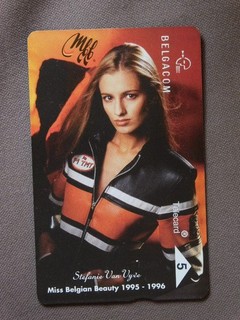 PRIVE Kaart MINT Ongebruikt Belgie Miss Belgian Beauty