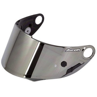 GENUINE AIROH SILVER MIRROR VISOR TO FIT THE AIROH GP500 MOTORCYCLE HELMET