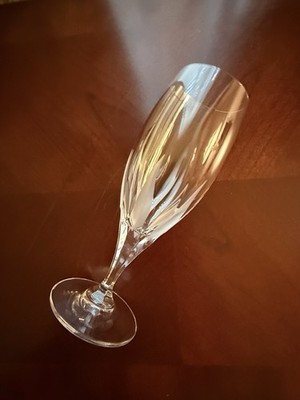 Mikasa Flame D Amore 8.5  Crystal Iced Tea Glass Goblet Pre-owned.