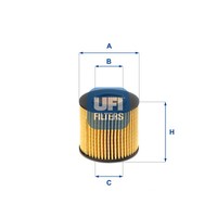Ufi 25.116.00 ÖLfilter FüR Toyota Aston Martin Subaru Daihatsu