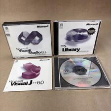 Microsoft Visual Studio 6.0 Enterprise with Library, J , Windows CD Keys READ