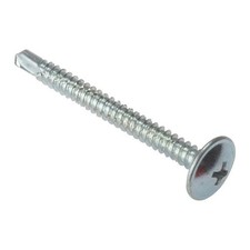 Image of Forgefix Baypole Self-Drill Screw Phillips Wafer Head ZP 4.8 x 80mm Box 100