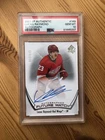 2021-22 SP Authentic LUCAS RAYMOND Future Watch Auto Rookie RC /999 PSA 10 PSA10