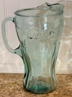 Vintage Coca Cola Coke Glass Pitcher TALL 10” Excellent Condition