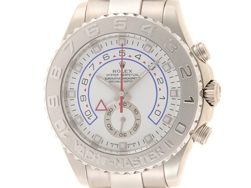 ROLEX 116689 Yacht master 2Watches Silver dial K18 white gold/...