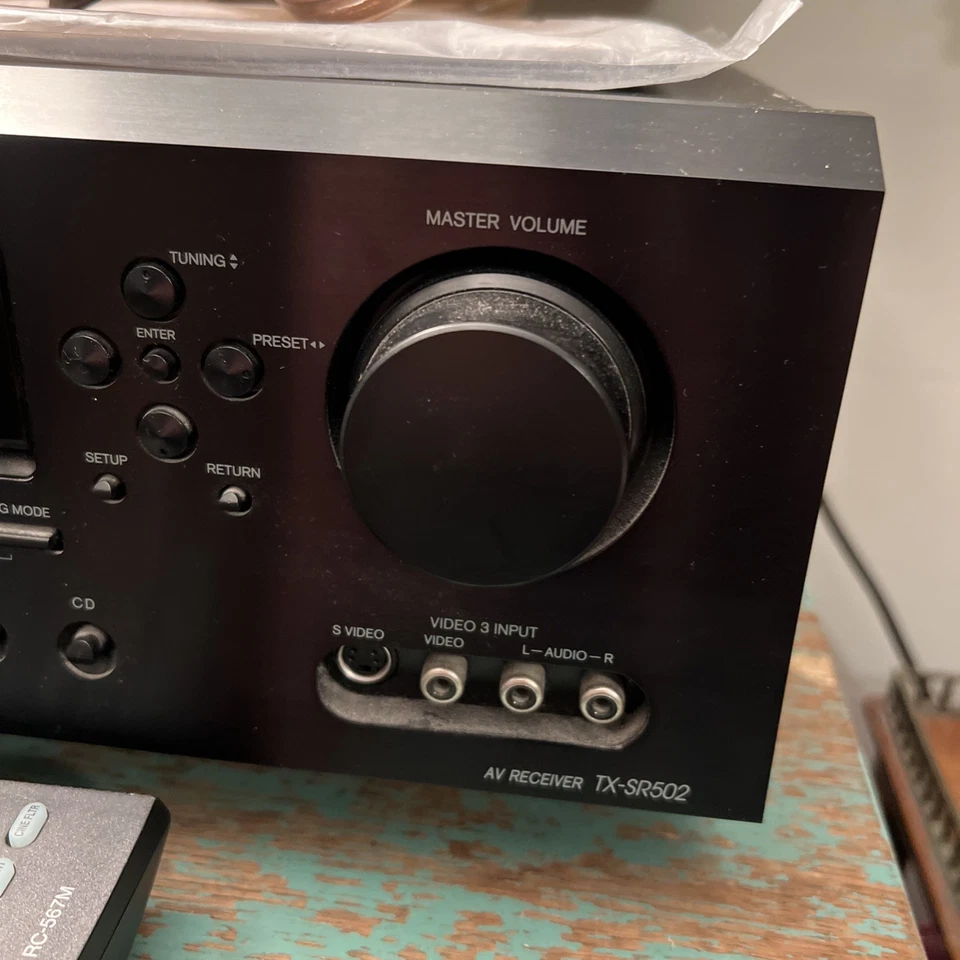 ONKYO TX-SR502 AV 390W 6.1 Channel Receiver Tested - Image 2 of 4