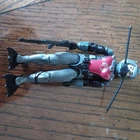GI JOE Cobra Eels Frogman Vintage 1985 Action Figure With Flippers & Harpoon Gun