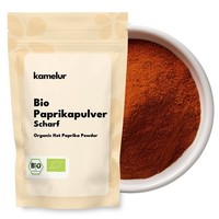 (49,98 Eur/Kg) 500G Bio Paprika Scharf & Gemahlen, Paprikapulver Rosenscharf