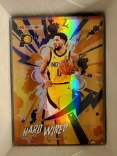 2025-26 NBA Hoops Tyrese Haliburton Hard Wired Orange Indiana Pacers Hardwired