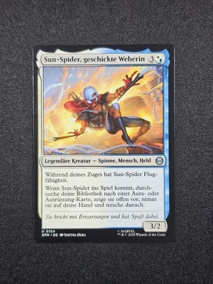 MAGIC MTG - Sun-Spider, geschickte Weberin - SPM 0154 - Marvel's Spider-Man - U