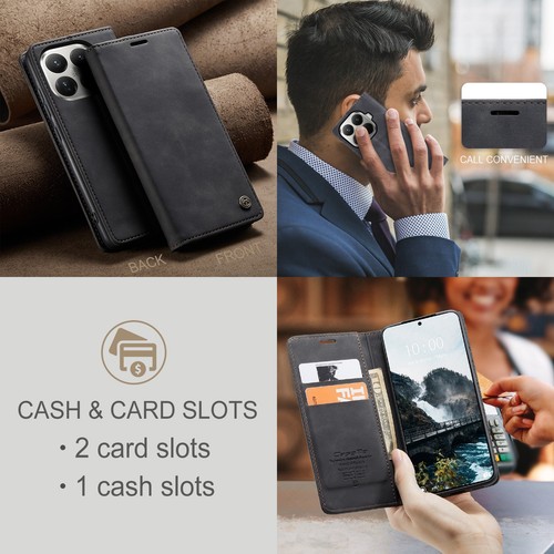 CaseMe-013 For Xiaomi Mi 15T 15T Pro ,Book Style Wallet Leather Case Stand Cover - Picture 18 of 70