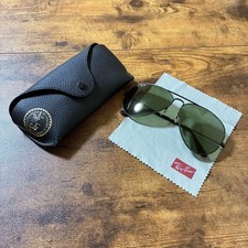 RayBan Bausch  Lomb True Green Aviator Sunglasses Vintage Rare Case Box