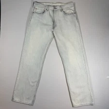 Levi’s 555 Relaxed Straight Jeans 36x34 Light Wash New Men’s Relaxed Fit Denim