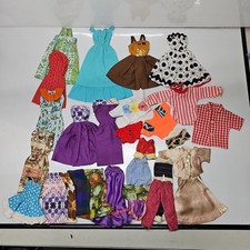 Vintage Barbie Clothes 30pcs Lot Homemade Handmade, Hand Sewn, Genuine Mixed Lot