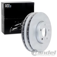 2X Eurobrake Bremsscheiben 278Mm BelÜFtet Vorne Passend FÜR Ford C-MAX Focus |