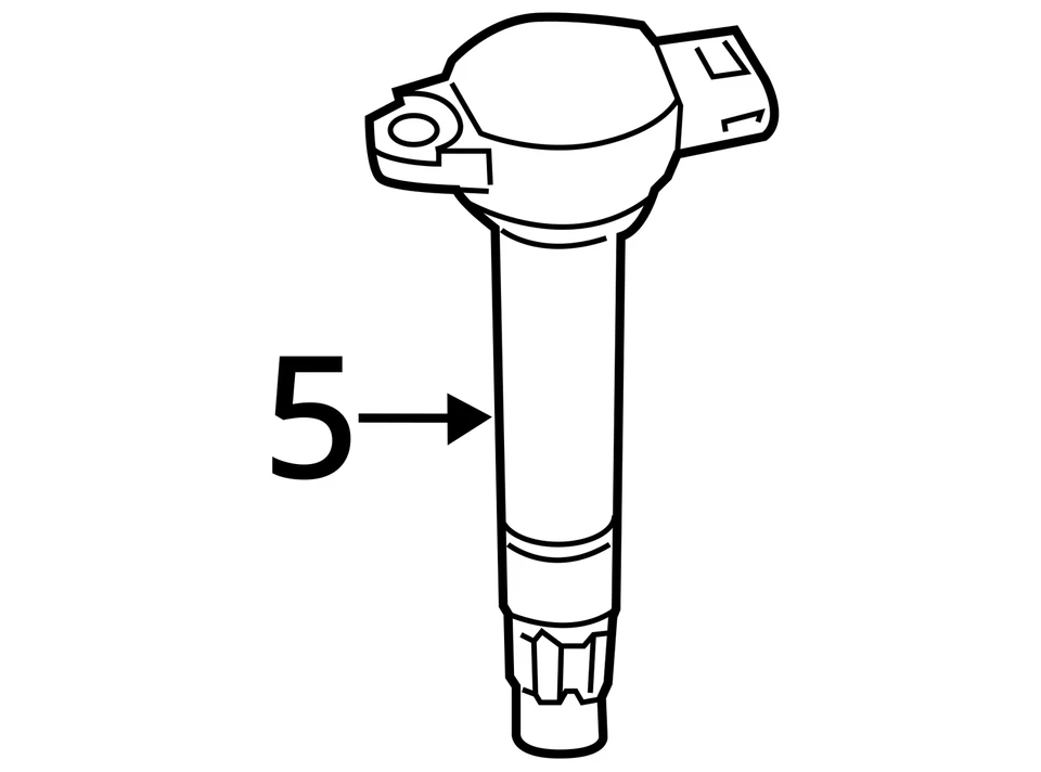 Paquete de encendedor bobina de encendido Mitsubishi Outlander 2007-2016 TEJRJ Foto 4 de 4