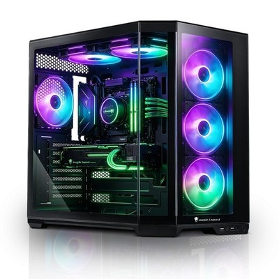 Light Base ITX MATX ATX EATX Schwarz PC-Gehäuse atemberaubender Panorama-Blick