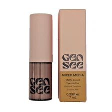 Gen See Mixed Media Matte Liquid Eyeshadow Shroom 05 New 0.23 fl oz 7 ml