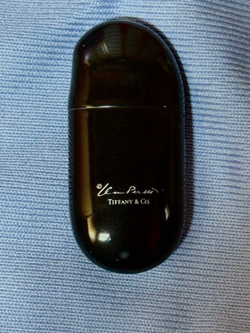 Tiffany & Co Bean Oil Black Lighter Elsa Peretti Vintage with