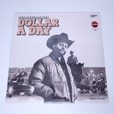 Charley Crockett Dollar A Day Exclusive Cantaloupe Orange Vinyl Record  Poster