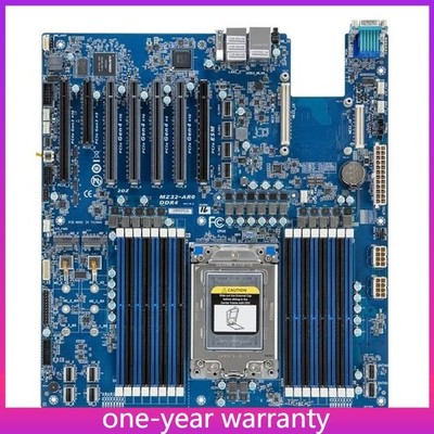 Gigabyte MZ32-AR0-00 Motherboard（Rev 3.0）Support AMD EPYC 7002/7003 Series CPU