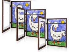 [3 Pack] Kids Art Frames, 10x12.5 Front Opening Kids Artwork Frames Changeable