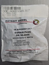 New Genuine Detroit Diesel A0039901317 Drain Plug